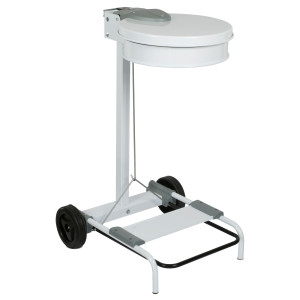 CARRELLO PORTA SACCO IMMONDIZIA IN METALLO ART.406 STILCASA COD. F570011