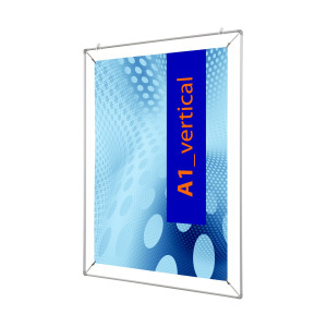 CORNICE CON PINZE X F.TO 70X100CM POSTER STRETCH COD. PSO70X100