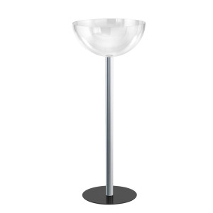 EXPO CONTENITORE CON 1 SEMISFERA D 50CM - H96CM COD. SPH401/F50