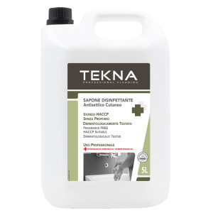 SAPONE DISINFETTANTE SENZA PROFUMO 5LT TEKNA COD. K009
