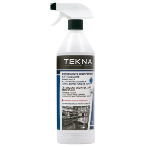 DETERGENTE DISINFETTANTE ANTICALCARE SENZA PROFUMO 1LT TEKNA COD. K010
