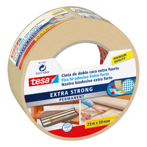 NASTRO BIADESIVO 50MMX25MT EXTRA-FORTE TESA COD. 05672-00000-12