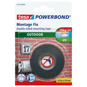NASTRO BIADESIVO 19MMX1,5MT POWERBOND ESTERNI TESA COD. 55750-00002-04