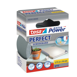 NASTRO ADESIVO TELATO 38MMX2,7MT GRIGIO 56343 XP PERFECT COD. 56343-00040-04