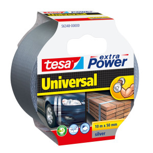 NASTRO ADESIVO 10MTX50MM GRIGIO TESAÂ® EXTRA POWER UNIVERSAL COD. 56348-00000-09