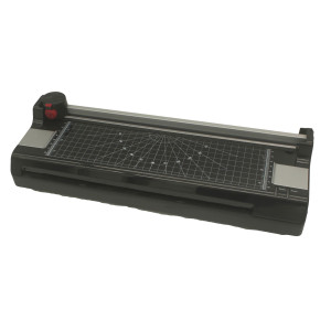 PLASTIFICATRICE/TAGLIERINA 3IN1 F.TO A3 338MM MOD 381 TITANIUM COD. OL381