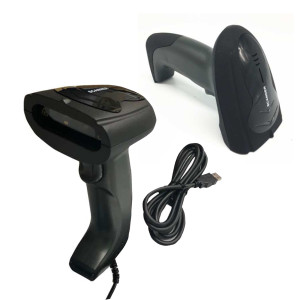 LETTORE BARCODE 2D - NERO CON FILO - LS-1200 TITANIUM COD. PRLS-1200(2D)