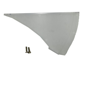 'N.10 PLASTIC SAFETY SHIELD (SCHERM+FERMAFOGLI) X TAGLIERINA 3023 TITTANIUM COD. W00301199