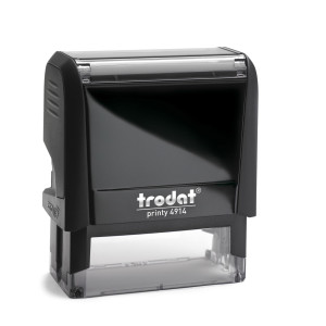 TIMBRO ORIGINAL PRINTY 4.0 4914 64X26MM 7RIGHE AUTOINCH. PERSONALIZZABILE TRODAT COD. 47586.