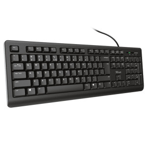 TASTIERA CON FILO ULTRASILENZIOSA TK-150 - TRUST COD. 23882
