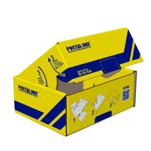 SCATOLA SPEDIZIONI POSTAL BOX  F.TO S 26X19X10CM BLASETTI COD. 0421