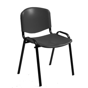 SEDIA ATTESA DADO D5SP NERO SENZA BRACCIOLI COD. D55PS/NE