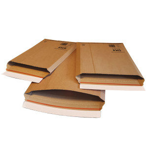 CONF25 SACCHETTI AVANA IN CARTONE MICROONDA E-COMMERCEPACK 18,5X27X5CM BLASETTI COD. 0742