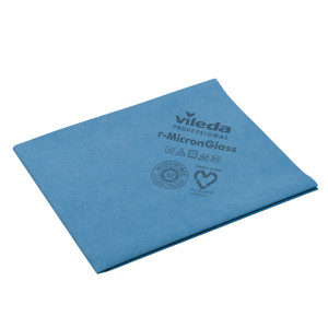 CONF. 5 R-PANNOBLU MICRO GLASS 50X40CM IN MICROFIBRA VILEDA COD. 170700