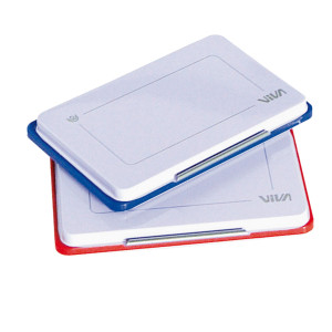 CUSCINETTO PER TIMBRO IN GOMMA BLU VIVA COD. 348B-BLUE