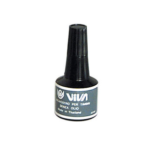 INCHIOSTRO PER CUSCINETTI A BASE ALCOOL 30GR NERO VIVA COD. 358N-BLACK