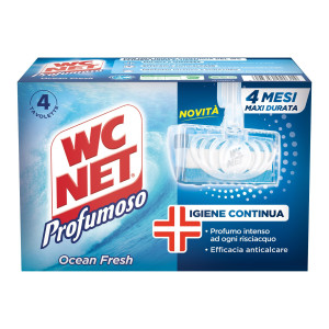 WC NET TAVOLETTA PROFUMOSO OCEAN FRESH (4X34GR) COD. M74838