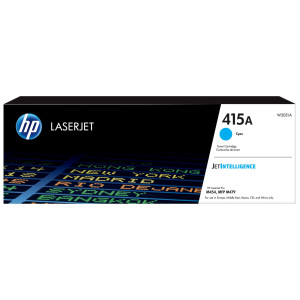 CARTUCCIA TONER CIANO 415A PER HP COLOR LASERJET PRO M 454 SERIES/ PRO M 454 DN COD. W2031A