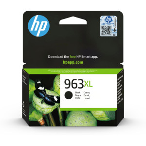 CARTUCCIA INCHIOSTRO NERO HP963XL PER HP OFFICEJET 9000 SERIE COD. 3JA30AE