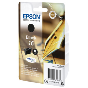 CARTUCCIA A PIGMENTI NERO EPSON DURABRITE ULTRA SERIE 16/PENNA E CRUCIVERBA COD. C13T16214012