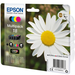 MULTIPACK 18 CONTENENTE N.4 CARTUCCE SERIE 18/MARGHERITA COD. C13T18064012