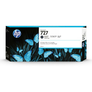 CARTUCCIA D'INCHIOSTRO HP NR. 727 300-ML NERO MATTE DESIGNJET COD. C1Q12A