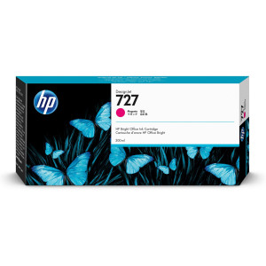 CARTUCCIA INCHIOSTRO MAGENTA DESIGNJET HP 727, 300 ML COD. F9J77A