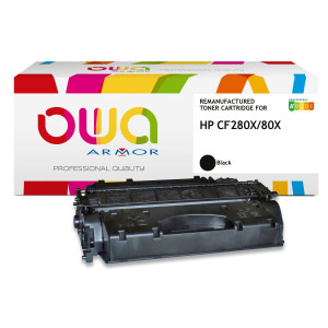 TONER NERO ARMOR PER HP LASERJET PRO400 M401, M425 COD. K15590OW