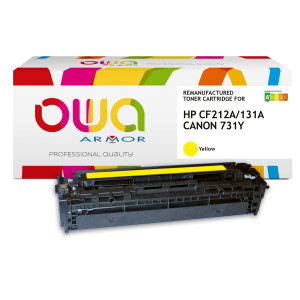 TONER GIALLO ARMOR PER HP CLJ PRO200 M251, M276 COD. K15595OW