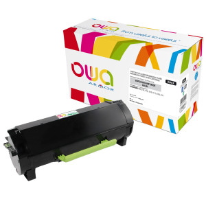 ARMOR TONER COMPATIBILE NERO PER LEXMARK 602H_10.000 PAG COD. K15641OW
