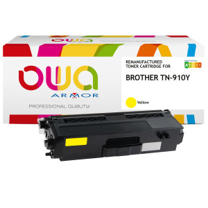 ARMOR TONER COMPATIBILE GIALLO PER BROTHER TN910_9.000 PAG COD. K18072OW