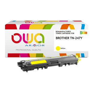 ARMOR TONER GIALLO PER BROTHER TN-247-2.300 PAG COD. K18604OW
