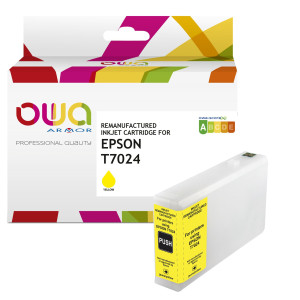 ARMOR CARTUCCIA COMPATIBILE GIALLO PER EPSON T7024 COD. K20436OW