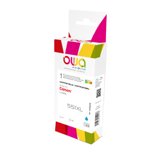 ARMOR CARTUCCIA CIANO PER CANON CLI-551XL-10,5 ML COD. K20482OW
