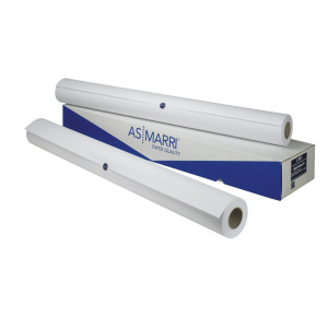 CARTA PLOTTER INKJET BIANCO OPACO 914MMX50MT 80GR J.80S 7979 ASMARRI COD. 7979