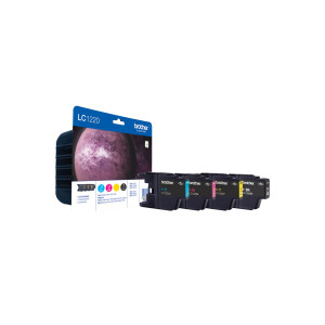 VALUE PACK CARTUCCIA BK/C/M/Y DCP-J525W 925DW MFC J430W J625DW J825DW COD. LC-1220VALBP