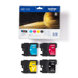 VALUE PACK NERO CIANO MAGENTA GIALLO MFC-6490CW BLISTER CAPACITA' STANDARD COD. LC1100VALBP