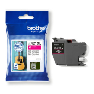 BROTHER CARTUCCIA MAGENTA DA 500 PAGINE PER DCPJ1050DW E MFCJ1010DW COD. LC421XLM