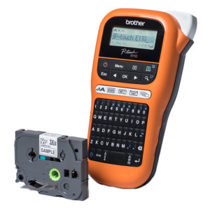 BROTHER ETICHETTATRICE PALMARE PTE110 PER SETTORE ELETTRICO COD. PTE110U1