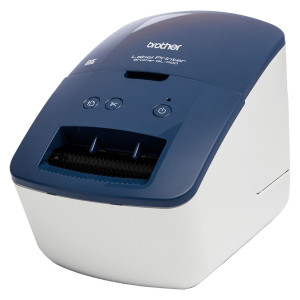 BROTHER STAMPANTE PER ETICHETTE COLLEGABILE A PC (300X600 DPI) ''PLUGPRINT''BLU COD. QL600BXX1