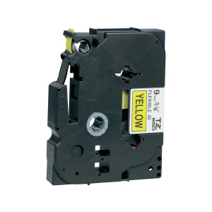 NASTRO LAM. FLESSIBILE TZE-FX2621 9MMX8MT NERO/GIALLO COD. TZEFX621