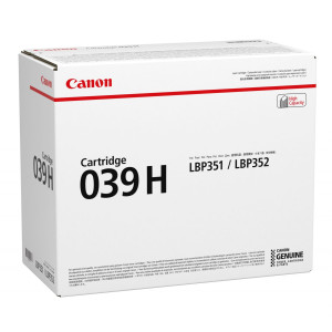 TONER NERO 039H ALTA CAPACITA' LBP352X E LBP351 COD. 0288C001