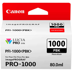 CARTUCCIA NERA PHOTO PER CANON PFI-1000 COD. 0546C001