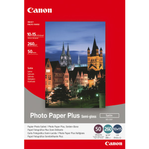 CANON CARTA FOTOGRAFICA SG-201 SEMI GLOSSY 260G/M2 10X15 50 FOGLI COD. 1686B015