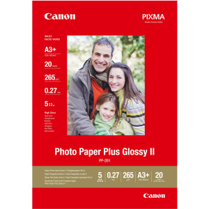 CARTA FOTOGRAFICA CANON PLUS GLOSSY PP-201 A3+ 20 FOGLI 260G/M2 COD. 2311B021