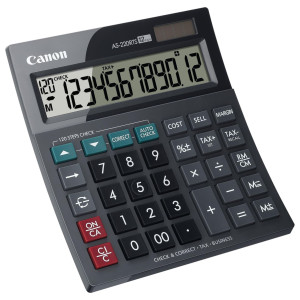 CALCOLATRICE DA TAVOLO CANON AS-220RTS COD. 4898B001