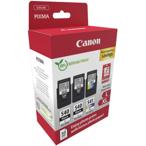 CANON CARTUCCIA INK PG-540LX2/CL-541XL+CONF. FOGLI COD. 5224B015