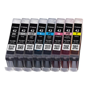 CARTUCCIA CLI-42 8INKS MULTIPACK FULL 8 INKS COD. 6384B010