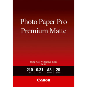 CARTA FOTOGRAFICA CANON PREMIUM MATTE PM-101 A3 20 FOGLI