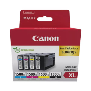 CANON CARTUCCIA PGI-1500XL BK/C/M/Y COD. 9182B010